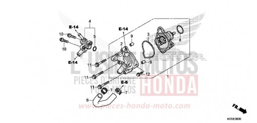 WATER PUMP SH125ADE de 2014